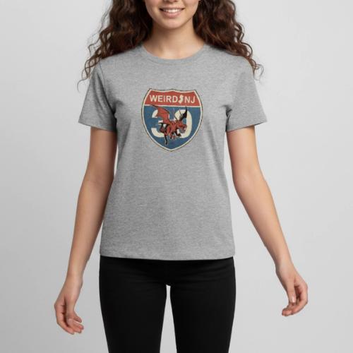 Weird NJ HIghway Shield - Kids' Premium T-Shirt
