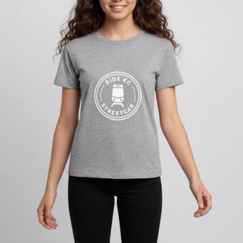 KC Streetcar Stamp White - Kids' Premium T-Shirt