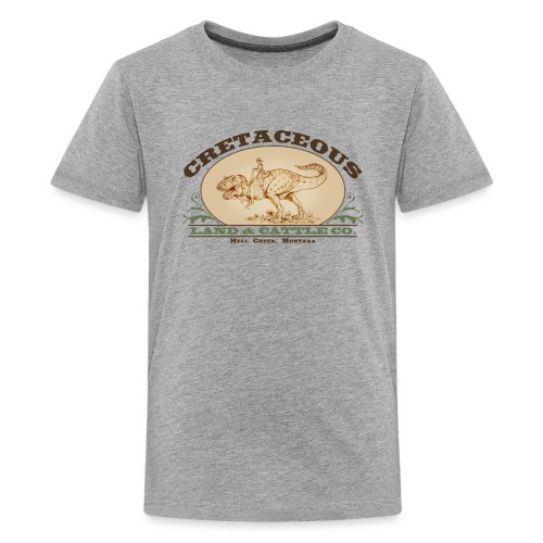 Cretaceous Land and Cattle Co, - Kids' Premium T-Shirt