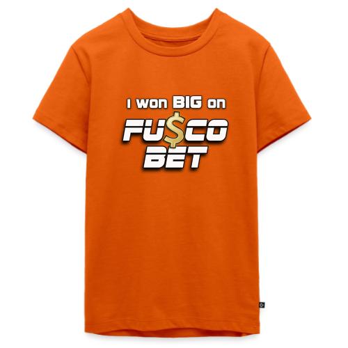 I WON BIG ON FUSCOBET - Kids' Premium T-Shirt