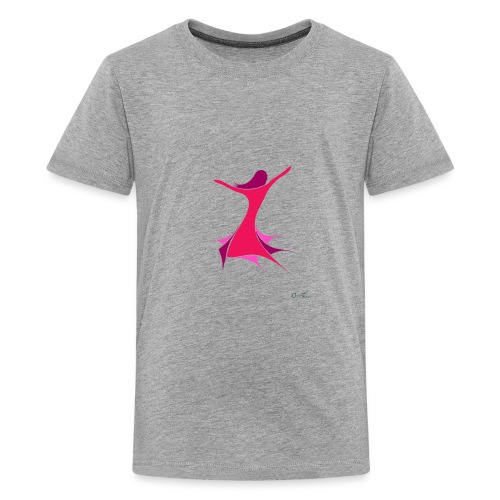 Flamenco-pink-small - Kids' Premium T-Shirt