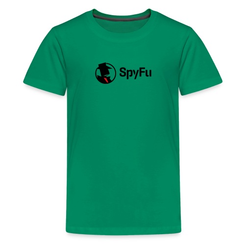 SpyFu Logo black - Kids' Premium T-Shirt