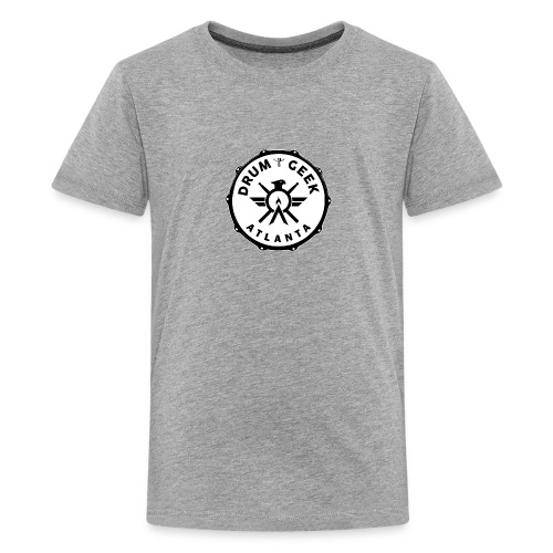 Drum Geek Atlanta - Solid Logo - Kids' Premium T-Shirt