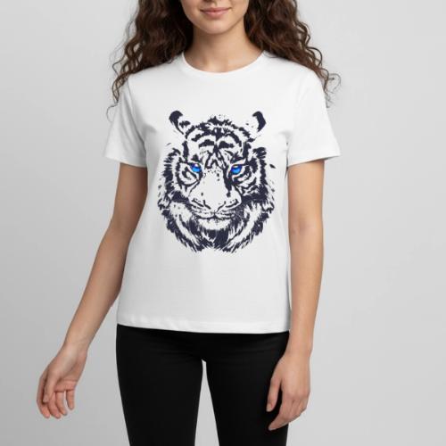 Tiger Head - Tiger Artwork - Wildlife Big Cats - Kids' Premium T-Shirt
