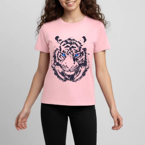 Tiger Head - Tiger Artwork - Wildlife Big Cats - Kids' Premium T-Shirt