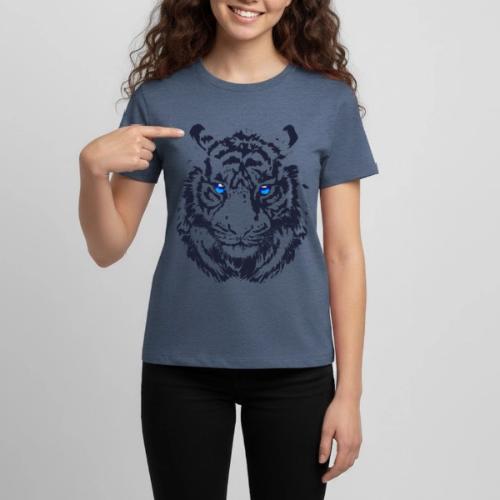 Tiger Head - Tiger Artwork - Wildlife Big Cats - Kids' Premium T-Shirt
