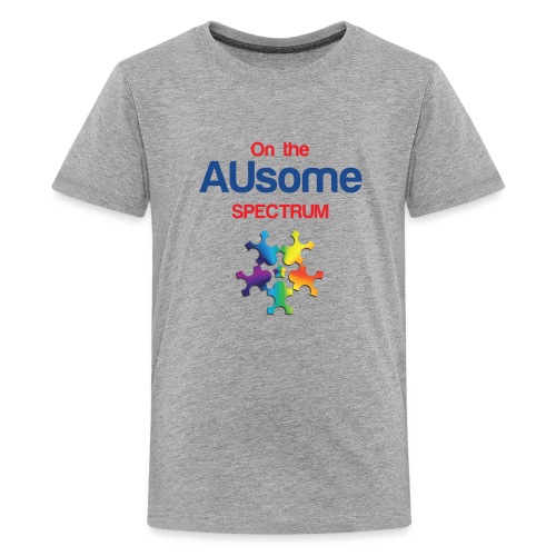On the AUsome Spectrum - Kids' Premium T-Shirt
