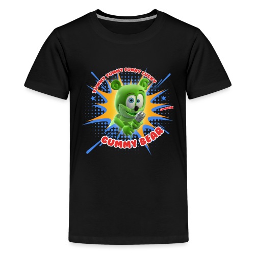 Funny Lucky Gummy Bear - Kids' Premium T-Shirt