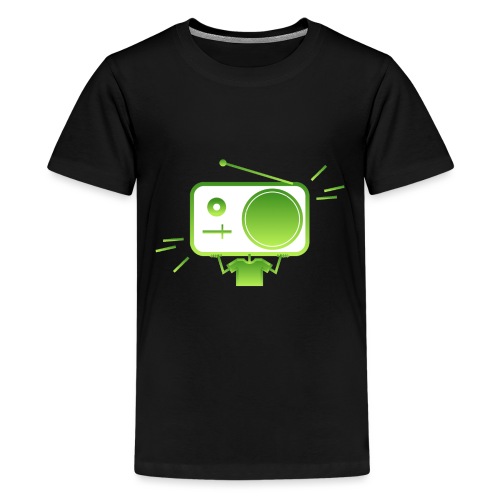 MusiqHead Green Ver 4 - Kids' Premium T-Shirt