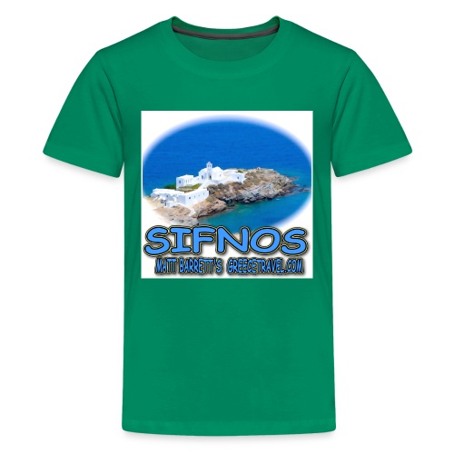 CHRISOPIGI SIFNOS jpg - Kids' Premium T-Shirt
