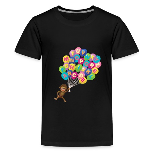 Balloons Monkey - Kids' Premium T-Shirt