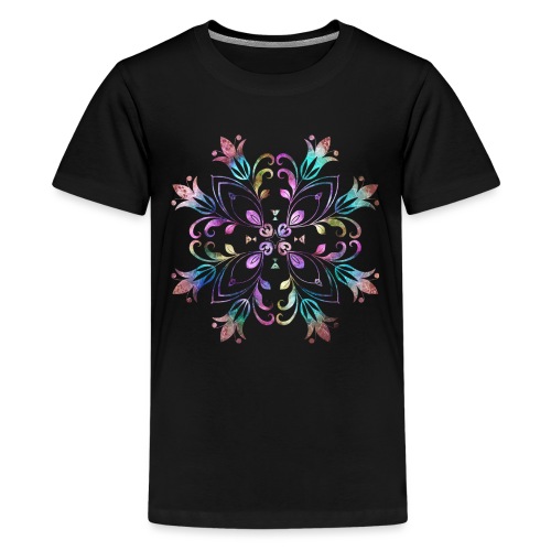 Native American Indigenous Indian Blossom Flower - Kids' Premium T-Shirt