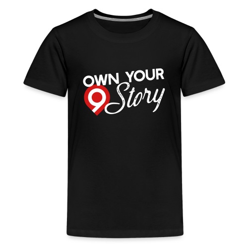 CrossFit9 Own Your Story (White) - Kids' Premium T-Shirt