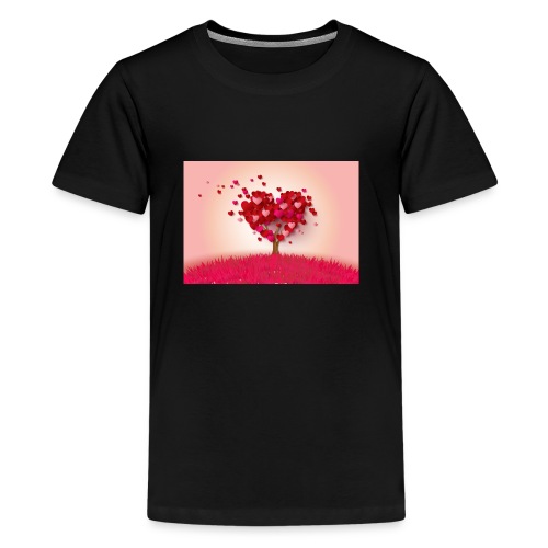 Heart Love Tree - Kids' Premium T-Shirt