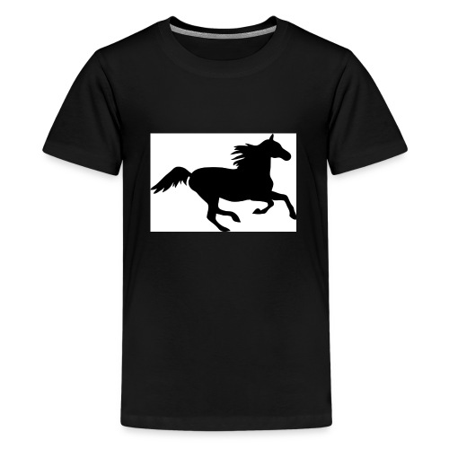 horse drink bottle - Kids' Premium T-Shirt