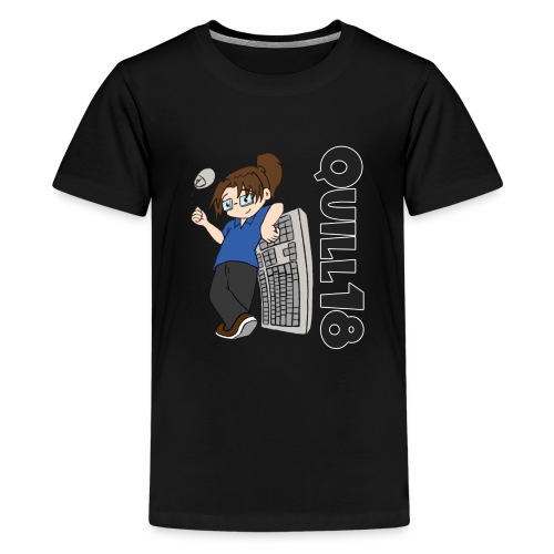 Quill18 Old School Logo - Kids' Premium T-Shirt