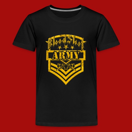 BloodShot ARMY Logo - Kids' Premium T-Shirt