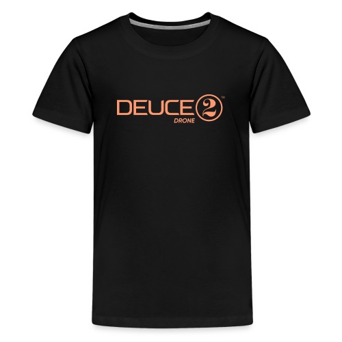 Deuce Drone Full Logo - Kids' Premium T-Shirt