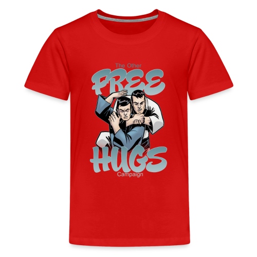 Judo shirt Jiu Jitsu shirt Free Hugs - Kids' Premium T-Shirt