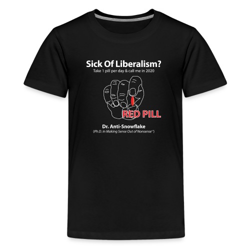 RedPill tshirt black tees - Kids' Premium T-Shirt