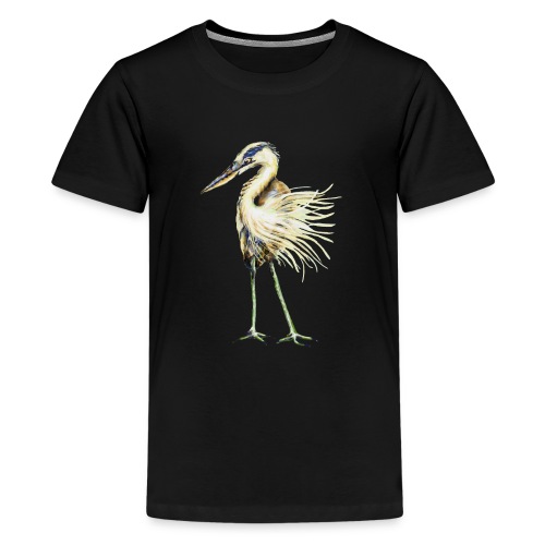 Great Blue Heron - Kids' Premium T-Shirt