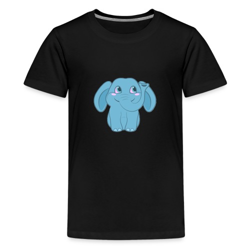 Baby Elephant Happy and Smiling - Kids' Premium T-Shirt