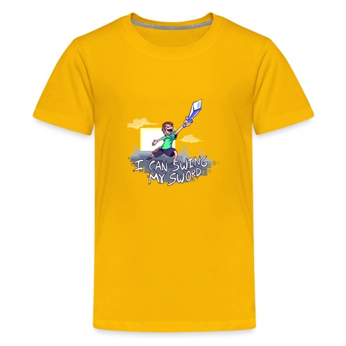 I Can Swing My Sword - Kids' Premium T-Shirt