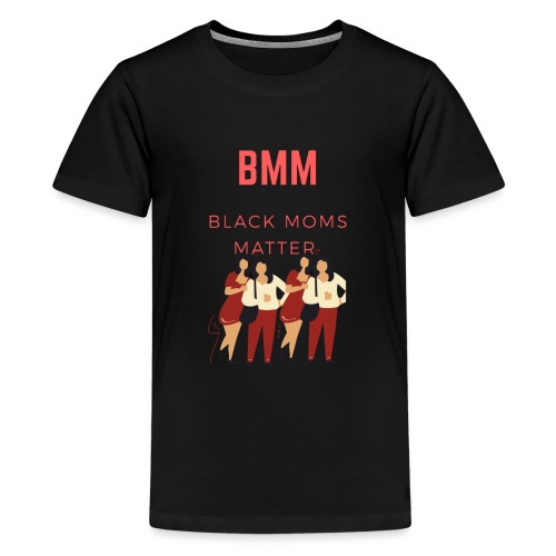 BMM wht bg - Kids' Premium T-Shirt