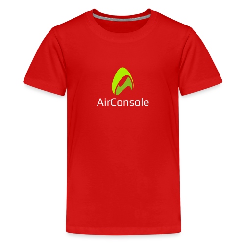 New Logo AirConsole White - Kids' Premium T-Shirt