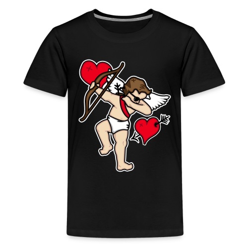 Dabbing Cupid For Valentines Day Gift T shirts - Kids' Premium T-Shirt