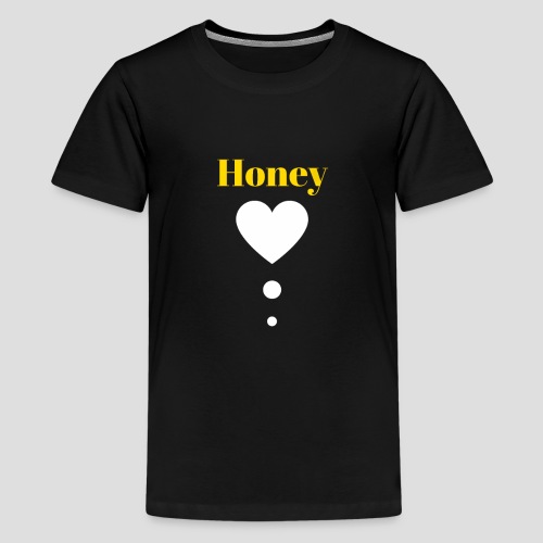 Honey Baby (Yellow & White) - Kids' Premium T-Shirt