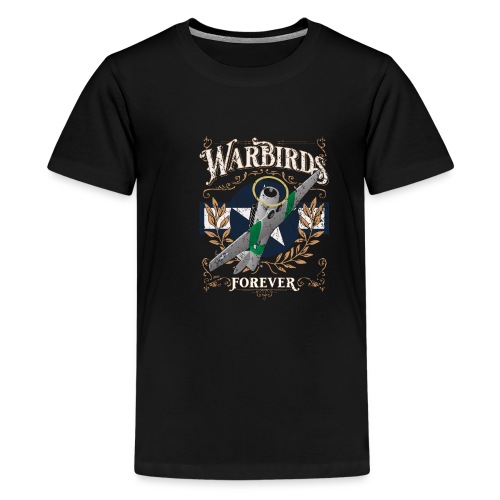 Vintage Warbirds Forever Classic WWII Aircraft - Kids' Premium T-Shirt