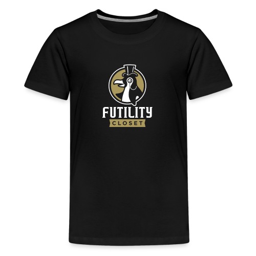 Futility Closet Logo - Reversed - Kids' Premium T-Shirt
