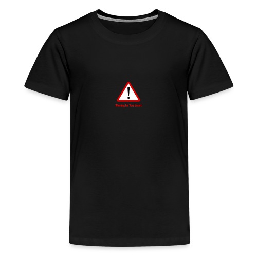 Warning I m Very Smart - Kids' Premium T-Shirt