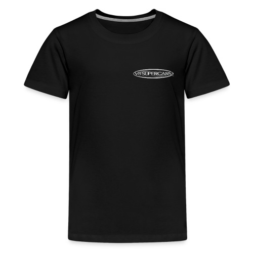 v8 supercars logo silver png - Kids' Premium T-Shirt