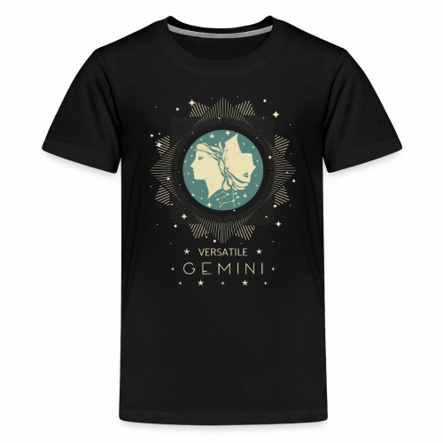 Versatile Gemini Constellation Month May June - Kids' Premium T-Shirt