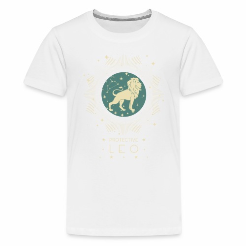Zodiac sign Leo constellation birthday July August - Kids' Premium T-Shirt