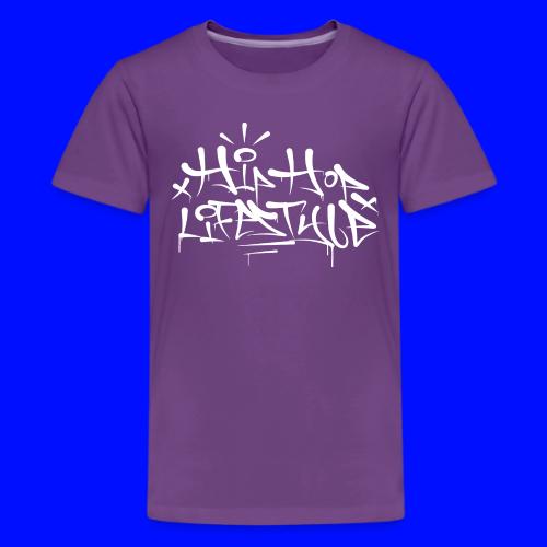 Hip Hop Lifestyle Graffiti Tag - Kids' Premium T-Shirt