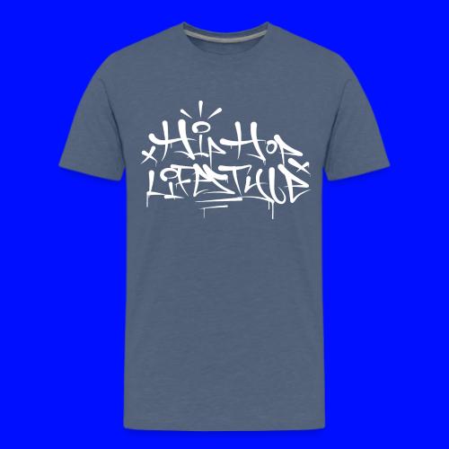 Hip Hop Lifestyle Graffiti Tag - Kids' Premium T-Shirt