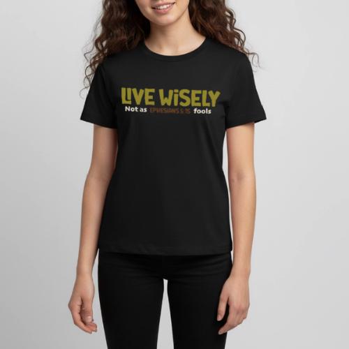 Live Wisely Shirt–Ephesians 5:15 Christian design - Kids' Premium T-Shirt