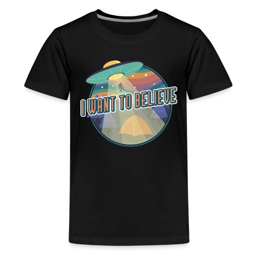 I Want To Believe - Kids' Premium T-Shirt