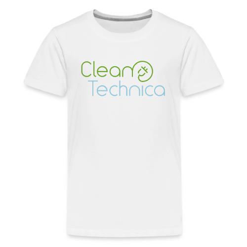 CleanTechnica Logo 2 - Kids' Premium T-Shirt