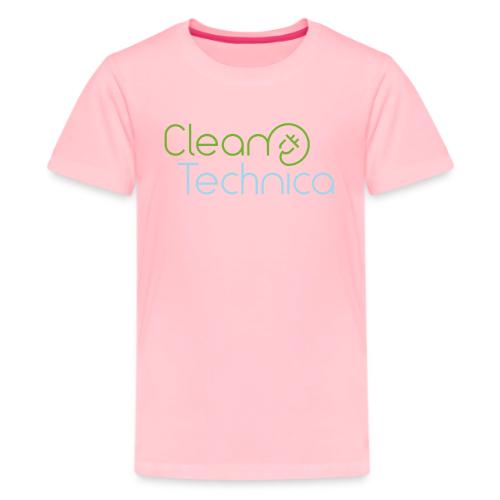 CleanTechnica Logo 2 - Kids' Premium T-Shirt