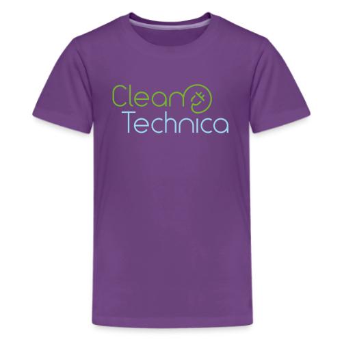 CleanTechnica Logo 2 - Kids' Premium T-Shirt
