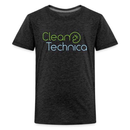 CleanTechnica Logo 2 - Kids' Premium T-Shirt