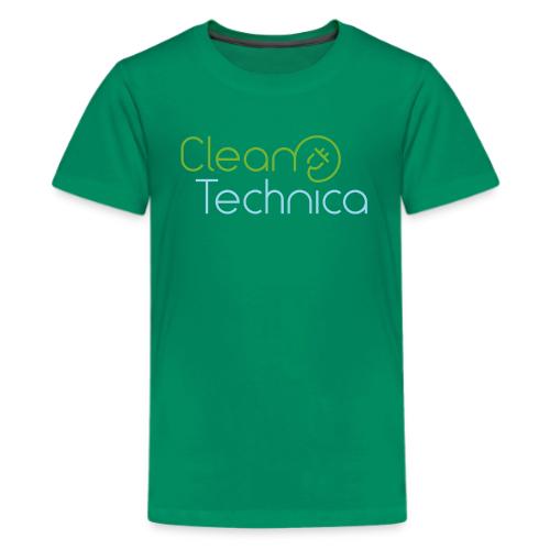 CleanTechnica Logo 2 - Kids' Premium T-Shirt