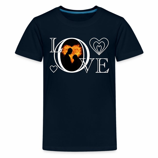 Hot Love Couple Fire Heart Romance Shirt Gift Idea