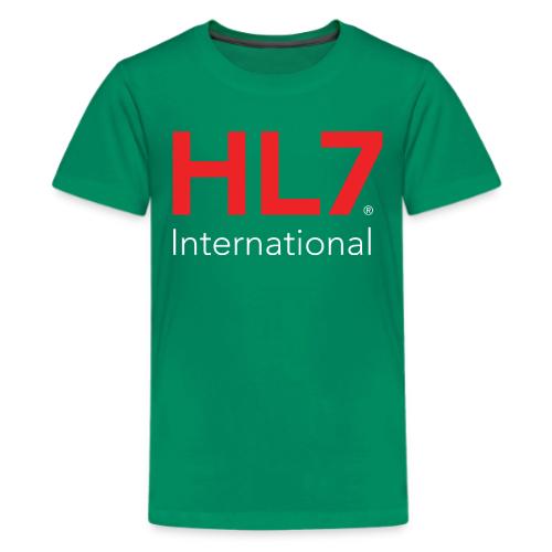HL7 International Logo - Reverse - Kids' Premium T-Shirt