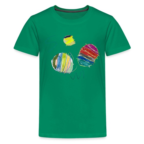 Three basketballs. - Kids' Premium T-Shirt