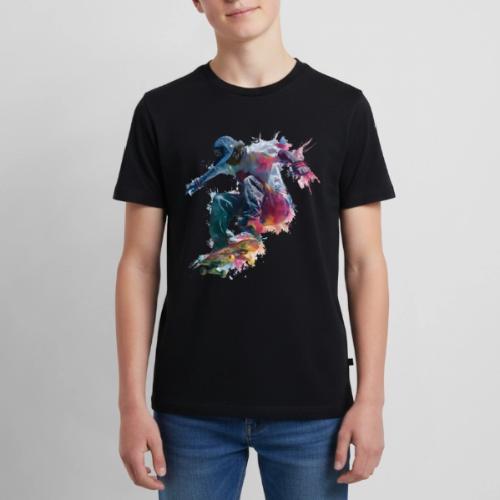 Skateboarding: Ride the Colors - Kids' Premium T-Shirt